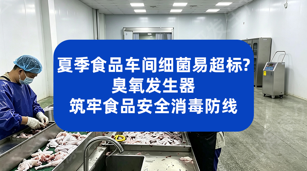 夏季食品车间细菌易超标？臭氧发生器筑牢食品安全消毒防线