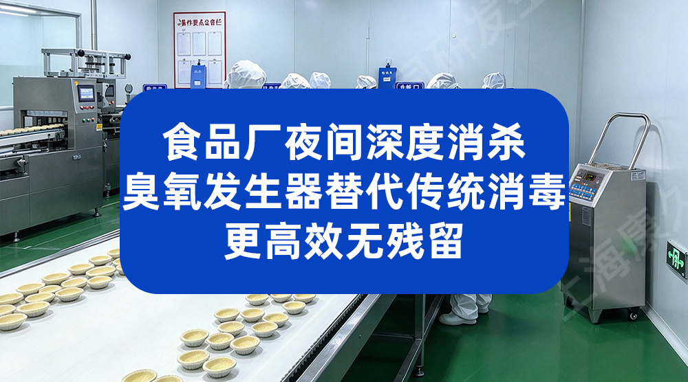 食品厂夜间深度消杀 臭氧发生器替代传统消毒更高效无残留