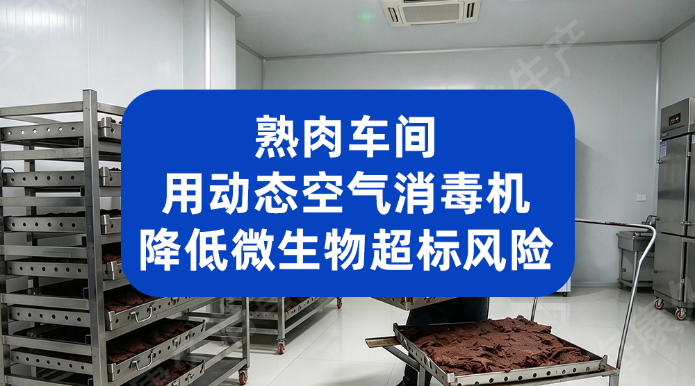 熟肉车间用动态空气消毒机 降低微生物超标风险