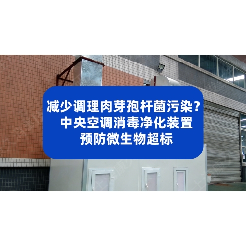 减少调理肉芽孢杆菌污染？中央空调消毒净化装置预防微生物超标