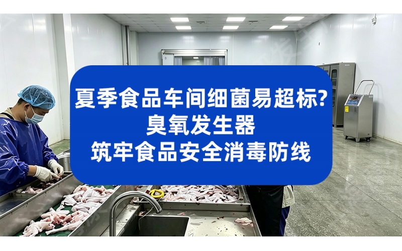 夏季食品车间细菌易超标？臭氧发生器筑牢食品安全消毒防线