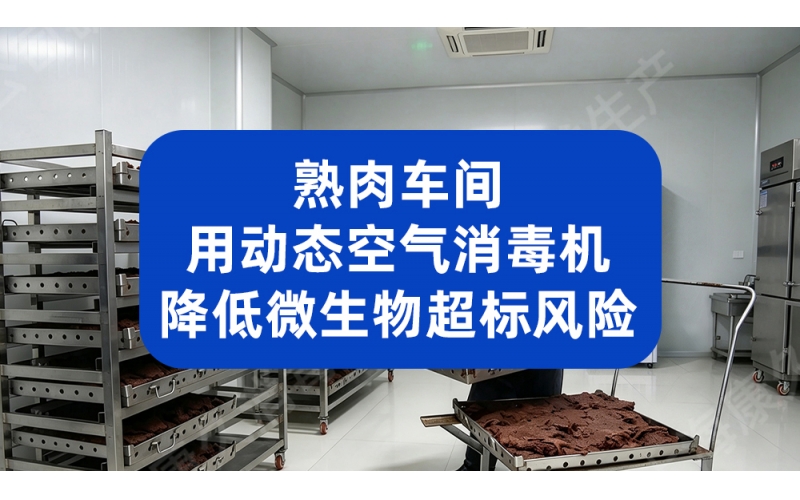 熟肉车间用动态空气消毒机 降低微生物超标风险